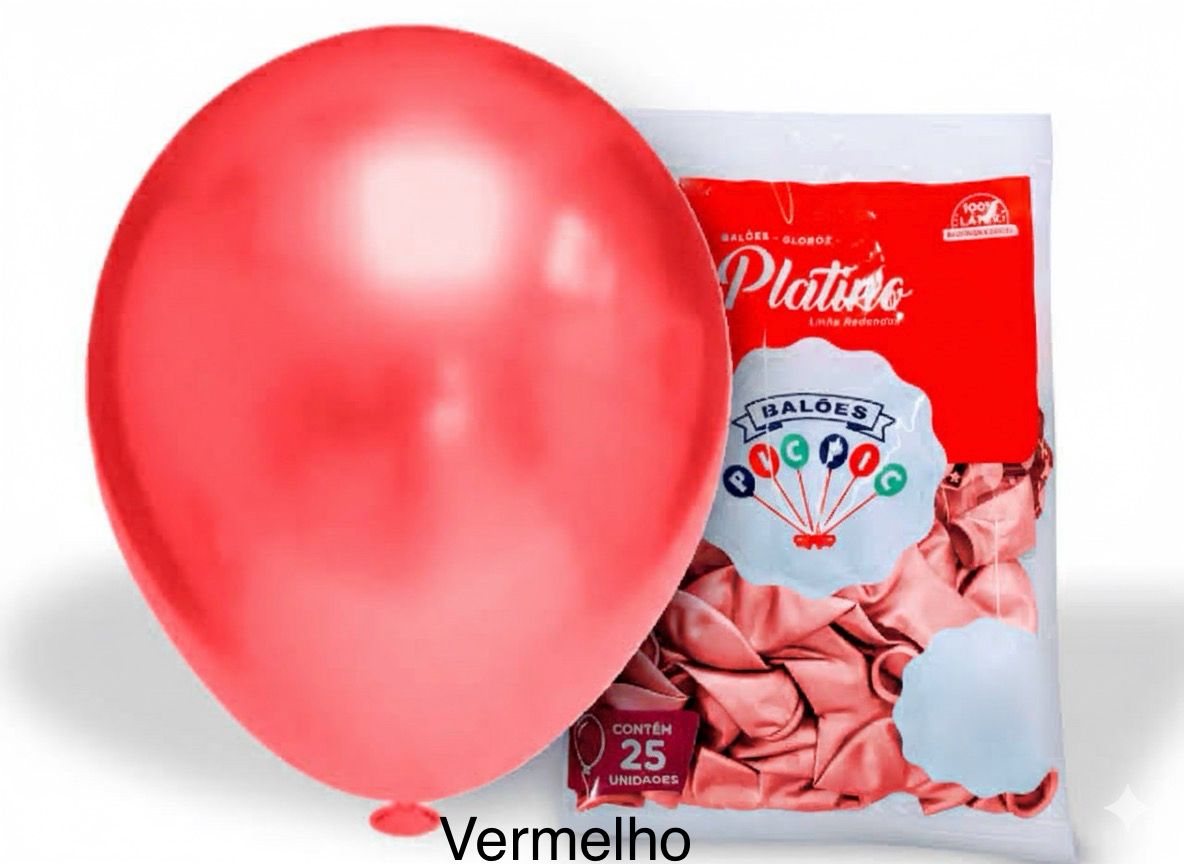 TAMANHO 5" POLEGADA PLATINO COM 25 UNIDADES