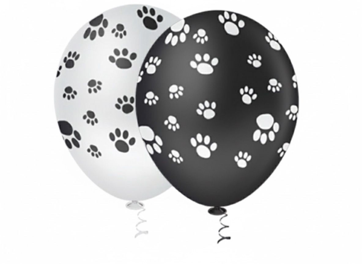 BALÃO DECORADO 10" COM 25 UNIDADE
