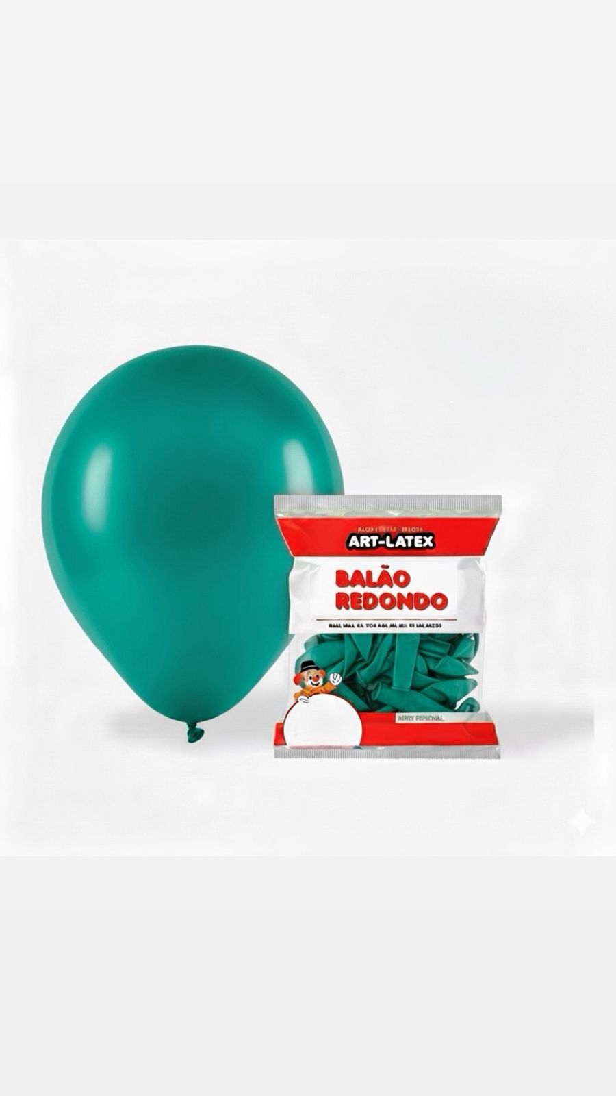 BALÃO 12" POLEGADAS ART LATEX COM 24 UNIDADES