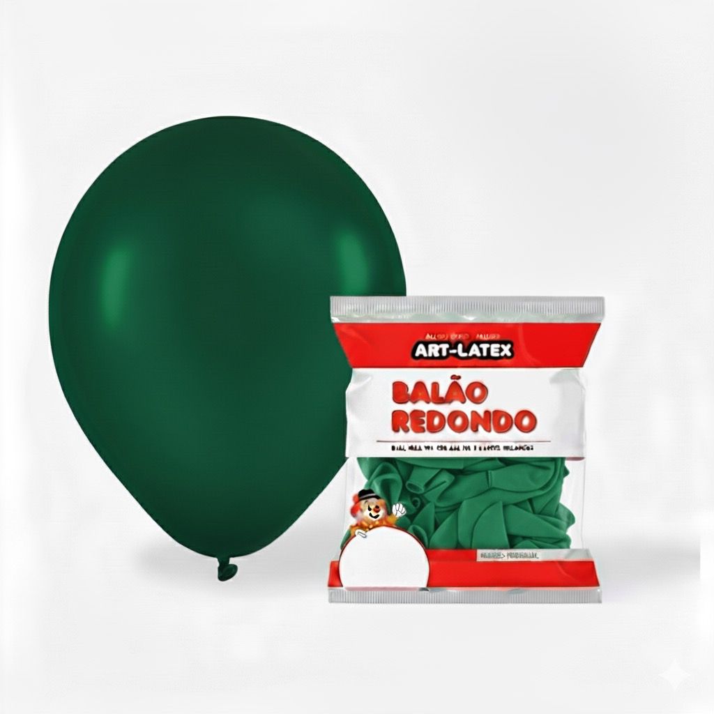 BALÃO 12" POLEGADAS ART LATEX COM 24 UNIDADES